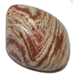 Red Line Agate Tumble Stone